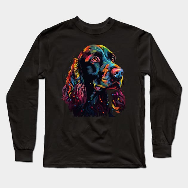 Field Spaniel Long Sleeve T-Shirt by JH Mart